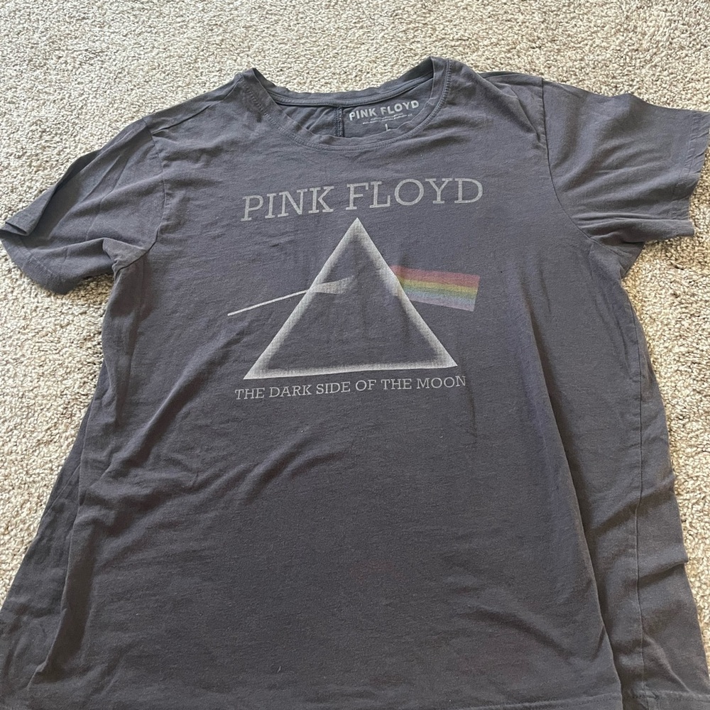 Pink Floyd Dark Side of the Moon Gray Tee